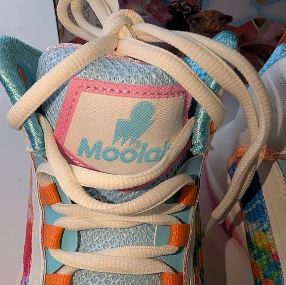 Moolah Pressbreak V2 Colorful Basketball Sneakers Youth 7 / Women's 8.5 - Picture 6 of 7